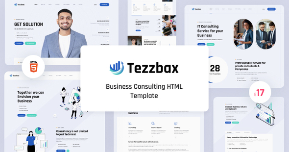 [Download] Tezzbax – Business Consulting HTML Template 