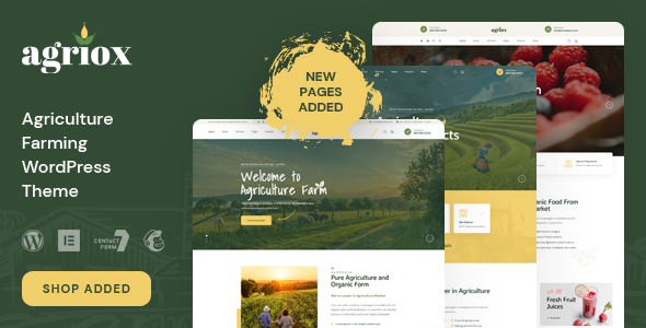 [Download] Agriox – Agriculture Farming WordPress Theme 