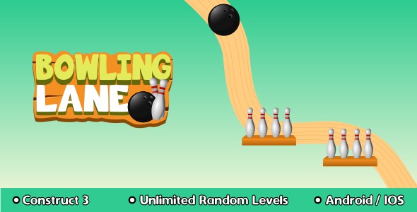 [Download] Bowling Lane – HTML5 Game (Construct 3) 