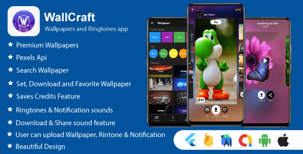 [Download] WallCraft Wallpapers and Ringtones app 