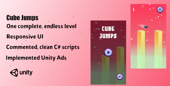 [Download] Cube Jumps – Complete Unity Game 