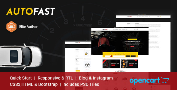 [Download] AutoFast – Auto Parts, Equipment and Accessories Opencart Theme 