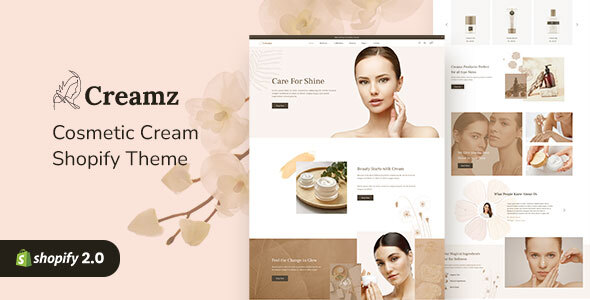 [Download] Creamz – Beauty & Cosmetic Store Shopify Theme 