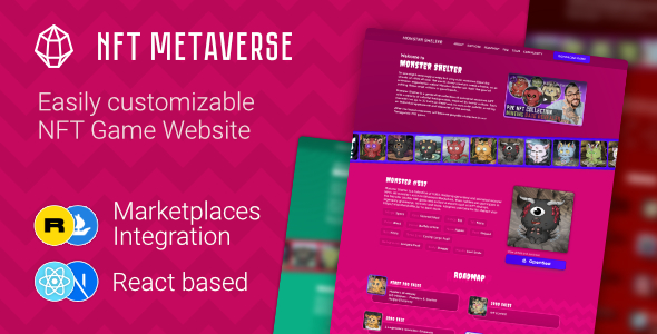 [Download] NFT Metaverse (NFT Game website) 
