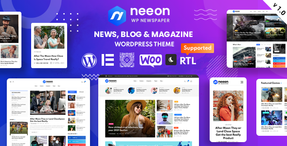[Download] Neeon – WordPress News Magazine Theme 