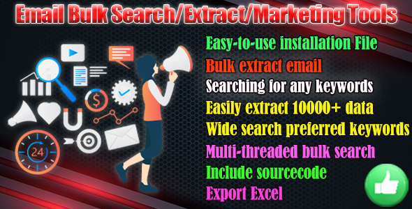 Nulled Email Bulk Search/Extract/Add Tools free download