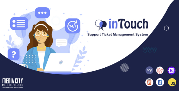 [Download] inTouch – Laravel Support Ticket Management System 