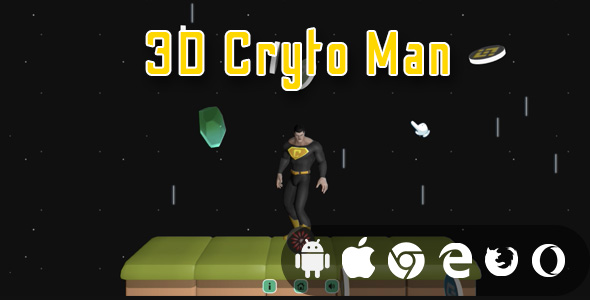 [Download] 3D Crypto Man – Cross Platform Casual Game 