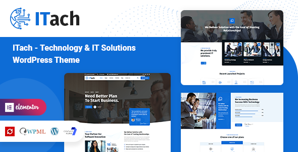 [Download] Itach – IT Solutions & Technology WordPress Theme 
