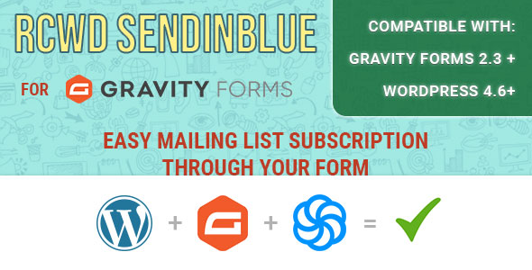 Nulled Rcwd Sendinblue for Gravity Forms free download