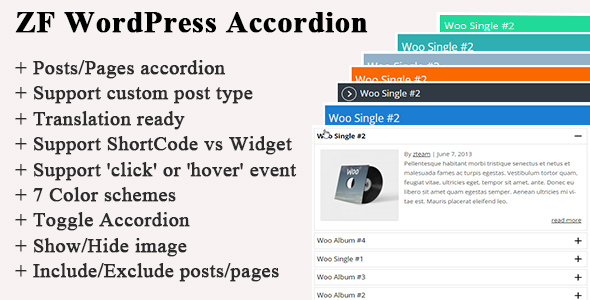 Nulled ZF WordPress Accordion free download