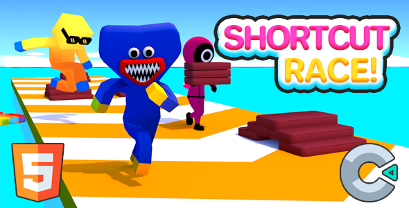 [Download] Shortcut Race! – HTML5 game – Admob – Construct 3 