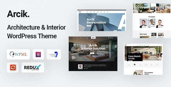 [Download] Arcik – Architecture WordPress Theme 