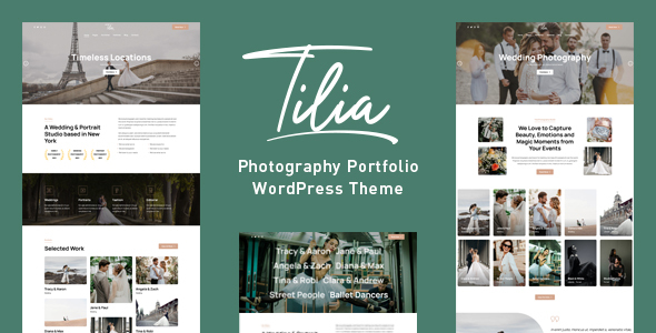 [Download] Tilia – Photography Portfolio WordPress Theme 