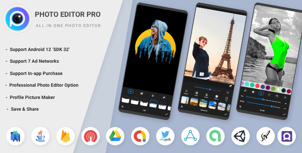 [Download] Photo Editor Lab – Profile Maker & Change Bg Effect – 7 Ad Networks & In-app purchase 