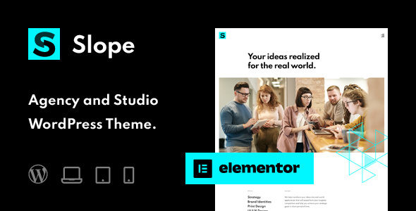 [Download] Slope – Agency & Studio WordPress Theme 