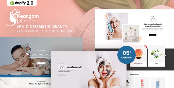 [Download] Keangam – Spa & Cosmetic Beauty Responsive Shopify Theme 