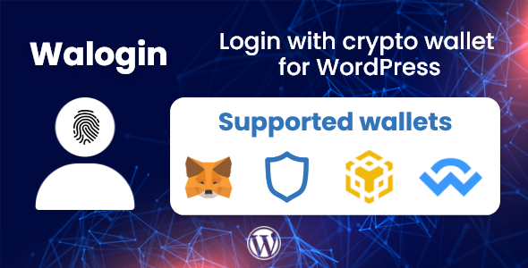[Download] Walogin – Login with crypto wallet for WordPress 