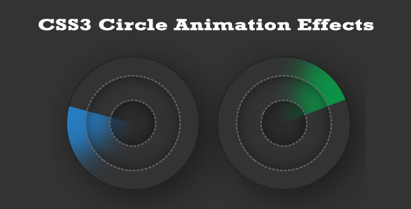 [Download] CSS3 Circle Animation Effects 
