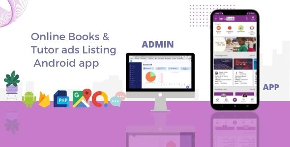 [Download] Online books and tutor ads listing android app | With full admin panel 