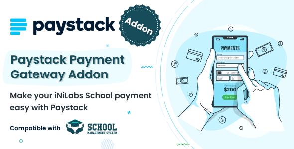 [Download] PayStack Payment Gateway Addon – iNiLabs School 