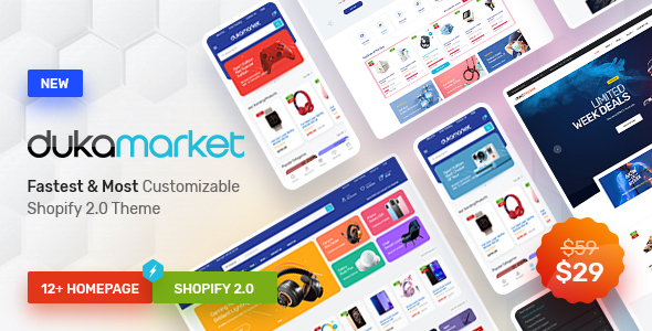 [Download] Dukamarket – Multipurpose Shopify Theme 