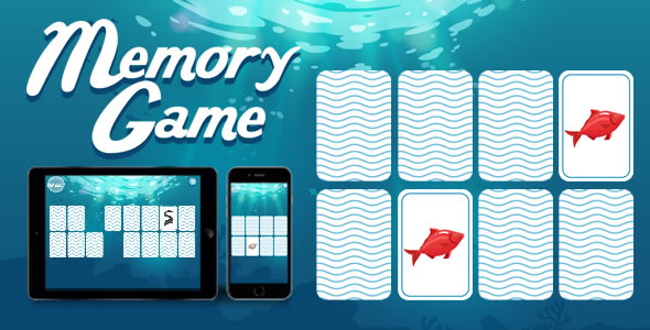 [Download] Memory Game – HTML5 Game 