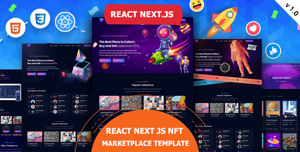 [Download] ArtPack – React Next.js NFT Marketplace Template 