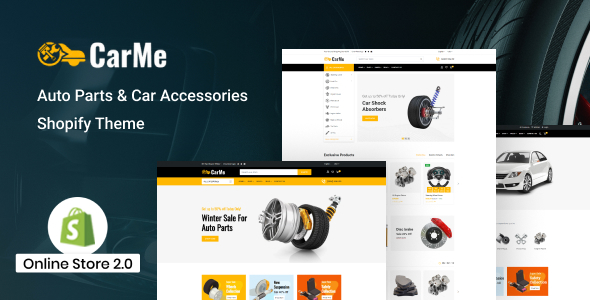 [Download] Carme – Auto Parts & Car Accessories Shopify Theme 