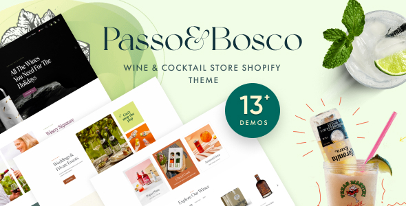 [Download] Passo Bosco  – Wine Shop and Planter Store Shopify Theme 