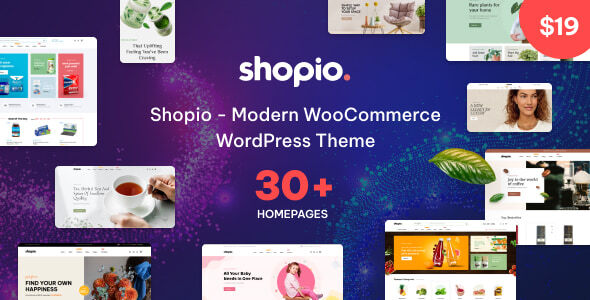 [Download] Shopio – Multipurpose WooCommerce WordPress Theme 