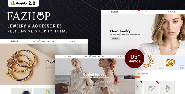 [Download] Fazhop – Jewelry & Accessories Responsive Shopify Theme 