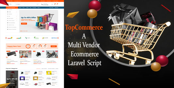[Download] TopCommerce – Laravel Multi Vendor eCommerce Script 
