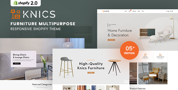 [Download] Knics – Furniture Multipurpose Responsive Shopify Theme 