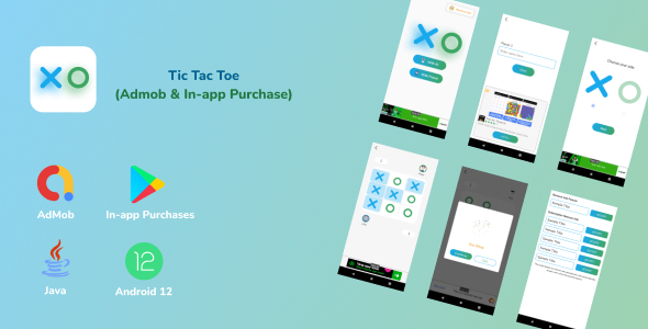 [Download] Tic Tac Toe (AdMob & In-app Purchases) 