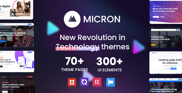 [Download] Micron – Multi-purpose Technology WordPress theme 