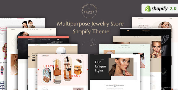 [Download] Beauty Center  – Jewelry Store Shopify Theme 
