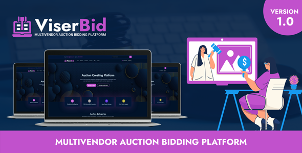 [Download] ViserBid – Multivendor Auction Bidding Platform 
