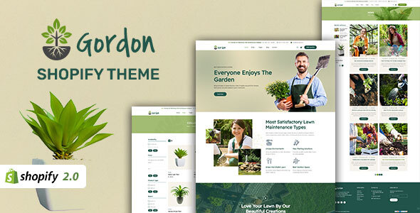 [Download] Gordon – Responsive Gardening Shop Shopify Theme 