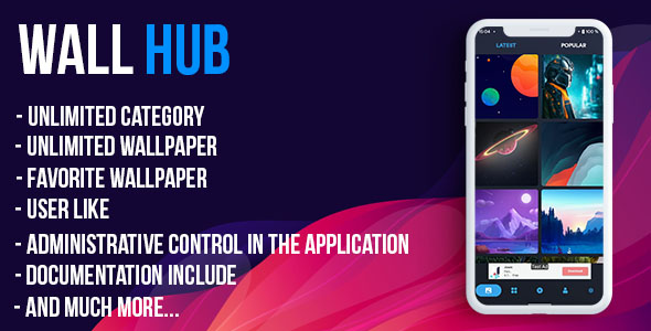 [Download] WallHub – 4K Wallpaper Android 