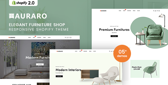 [Download] Auraro – Elegant Furniture Shop For Shopify 