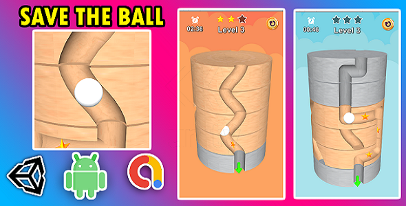 [Download] Save The Ball 3D Game Unity Source Code 