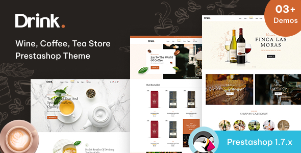 [Download] Wine & Coffee, Tea Drinks Store 