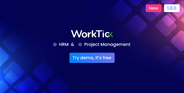 [Download] WorkTick – Ultimate HRM & Project Management 