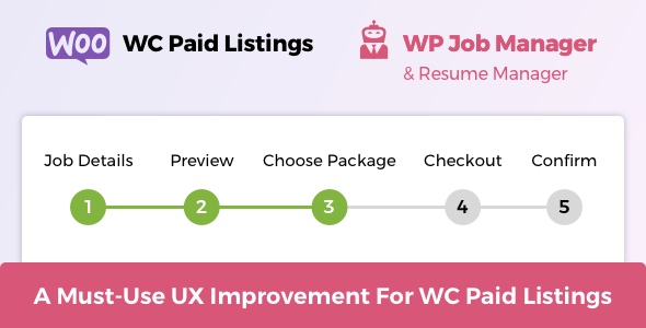 [Download] Job & Resume Submit Steps Indicator for WC Paid Listings and WP Job Manager 
