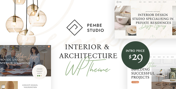 [Download] Pembe – Interior & Architecture WordPress Theme 