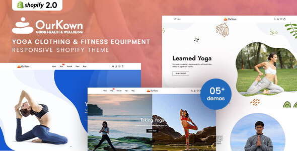 [Download] Ourkown – Yoga Clothing & Fitness Equipment Shopify Theme 