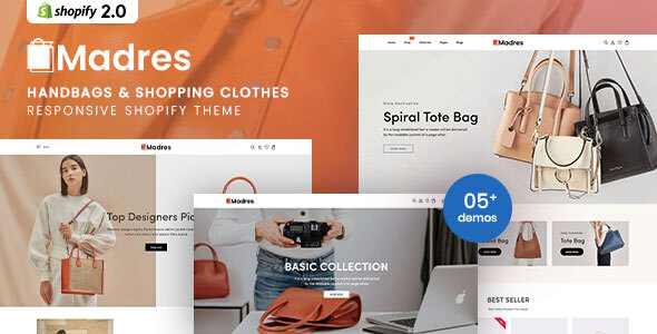 [Download] Madres – Handbags & Shopping Clothes Responsive Shopify Theme 