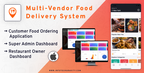 [Download] Multi Restaurant – Food ordering iOS App with Admin Panel 