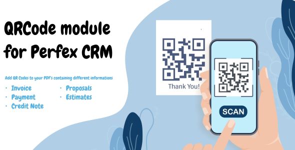 [Download] QR Code addon module for Perfex CRM 